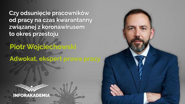 Czy odsunięcie pracowników od pracy na czas kwarantanny związanej z koronawirusem to okres przestoju