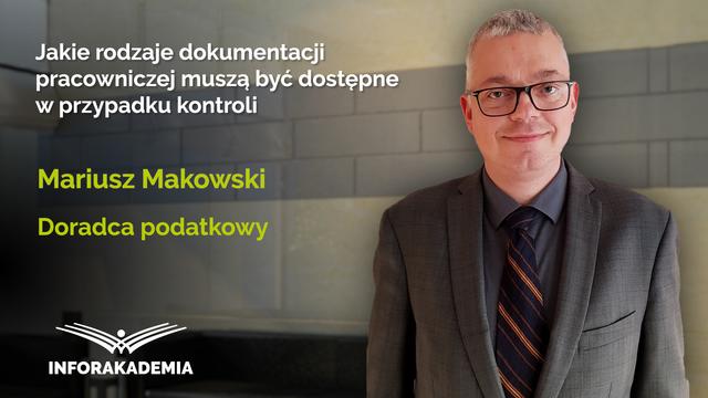 Jakie rodzaje dokumentacji pracowniczej muszą być dostępne w przypadku kontroli