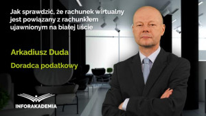 Jak sprawdzić, że rachunek wirtualny jest powiązany z rachunkiem ujawnionym na białej liście