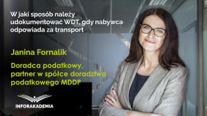 W jaki sposób należy udokumentować WDT, gdy nabywca odpowiada za transport