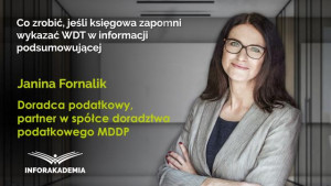 Co zrobić, jeśli księgowa zapomni wykazać WDT w informacji podsumowującej