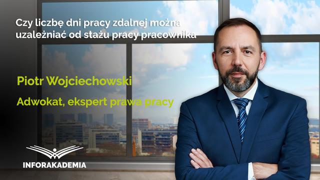 Czy liczbę dni pracy zdalnej można uzależniać od stażu pracy pracownika