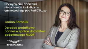 Czy wynajem i dzierżawa nieruchomości lokali przez gminę podlega pod kod GTU_10