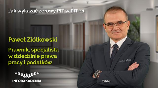 Jak wykazać zerowy PIT w PIT-11