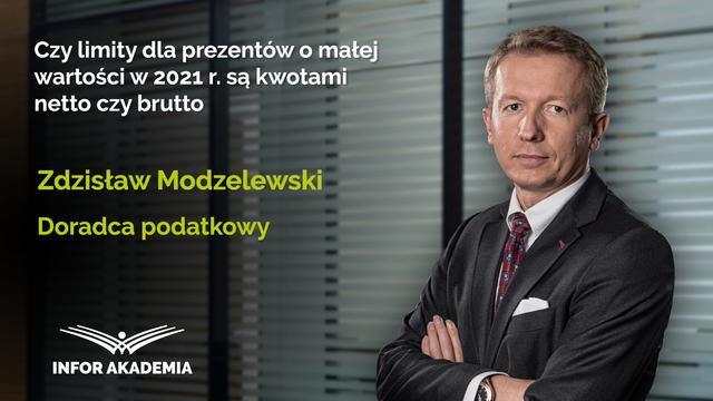 Czy limity dla prezentów o małej wartości w 2021 r. są kwotami netto czy brutto