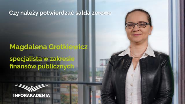 Czy należy potwierdzać salda zerowe