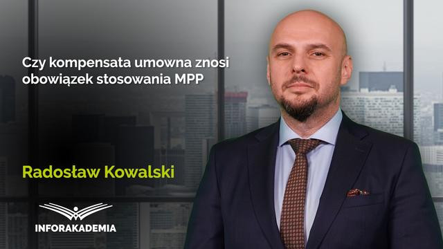 Czy kompensata umowna znosi obowiązek stosowania MPP