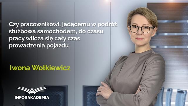 Czy pracownikowi, jadącemu w podróż służbową samochodem, do czasu pracy wlicza się cały czas prowadzenia pojazdu