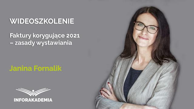 Faktury korygujące 2021