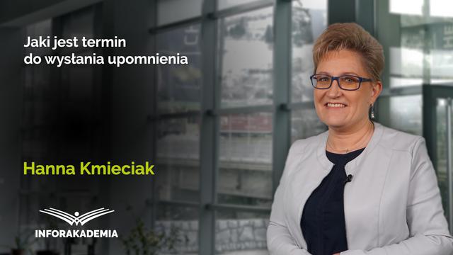 Jaki jest termin do wysłania upomnienia