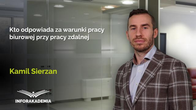 Kto odpowiada za warunki pracy biurowej przy pracy zdalnej