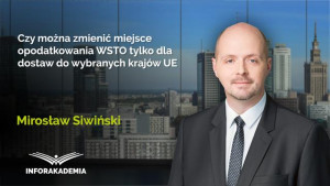 Czy można zmienić miejsce opodatkowania WSTO tylko dla dostaw do wybranych krajów UE