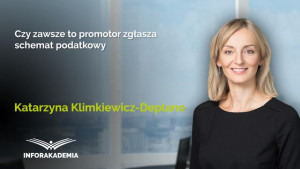 Czy zawsze to promotor zgłasza schemat podatkowy