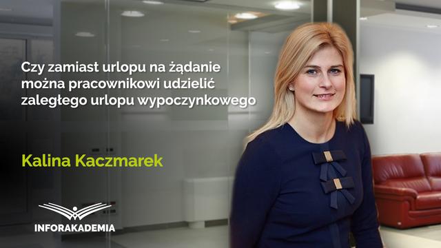 Czy zamiast urlopu na żądanie można pracownikowi udzielić zaległego urlopu wypoczynkowego