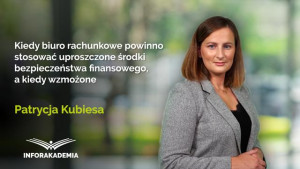 Kiedy biuro rachunkowe powinno stosować uproszczone środki bezpieczeństwa finansowego, a kiedy wzmożone