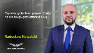 Czy wierzyciel traci prawo do ulgi na złe długi, gdy umorzył dług