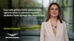 Czy rada gminy może wprowadzić ograniczenia w zakresie wypłaty dodatku funkcyjnego dla nauczyciela