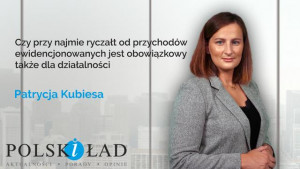 Czy przy najmie ryczałt od przychodów ewidencjonowanych jest obowiązkowy także dla działalności