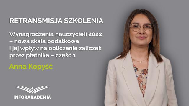 Wynagrodzenia nauczycieli 2022 – nowa skala podatkowa i jej wpływ na obliczanie zaliczek przez płatnika