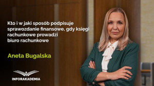 Kto i w jaki sposób podpisuje sprawozdanie finansowe, gdy księgi rachunkowe prowadzi biuro rachunkowe