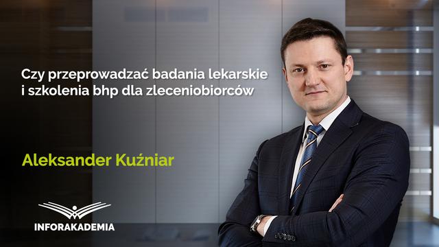 Czy przeprowadzać badania lekarskie i szkolenia bhp dla zleceniobiorców