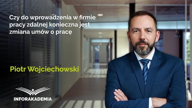 Czy do wprowadzenia w firmie pracy zdalnej konieczna jest zmiana umów o pracę