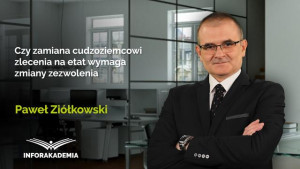 Czy zamiana cudzoziemcowi zlecenia na etat wymaga zmiany zezwolenia