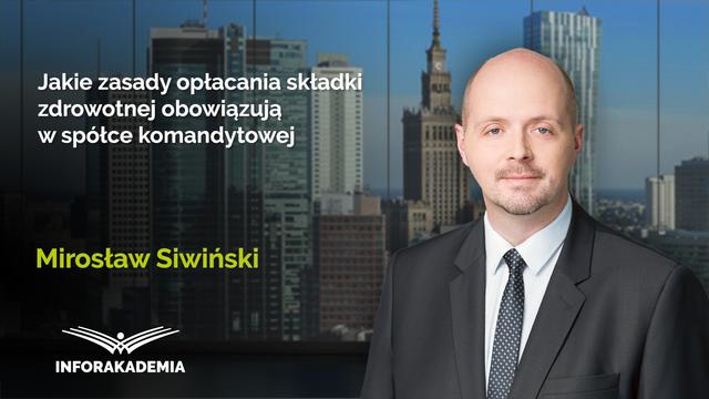 Jakie zasady opłacania składki zdrowotnej obowiązują w spółce komandytowej