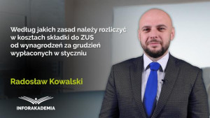 Według jakich zasad należy rozliczyć w kosztach składki do ZUS od wynagrodzeń za grudzień wypłaconych w styczniu