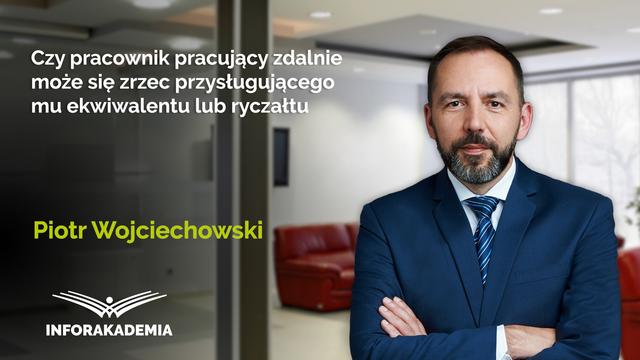 Czy pracownik pracujący zdalnie może się zrzec przysługującego mu ekwiwalentu lub ryczałtu