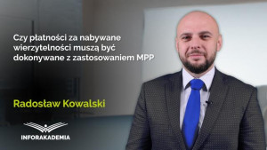 Czy płatności za nabywane wierzytelności muszą być dokonywane z zastosowaniem MPP