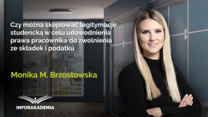 Czy można skopiować legitymację studencką w celu udowodnienia prawa pracownika do zwolnienia ze składek i podatku