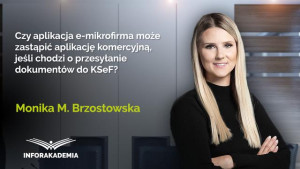 Czy aplikacja e-mikrofirma może zastąpić aplikację komercyjną, jeśli chodzi o przesyłanie dokumentów do KSeF