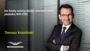 Do kiedy należy złożyć oświadczenie płatnika WH-OSC