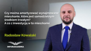 Czy można amortyzować wynajmowane mieszkanie, które jest samodzielnym środkiem trwałym? A co z inwestycją w to mieszkanie