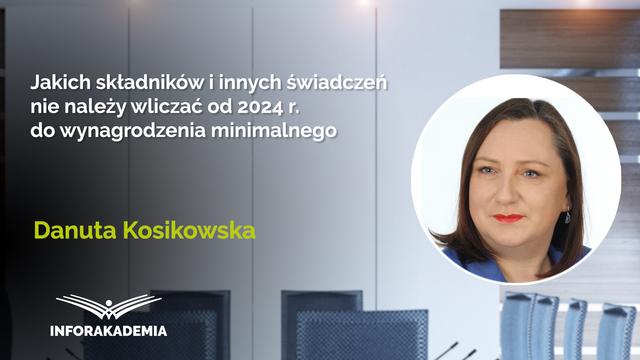 Jakich składników i innych świadczeń nie należy wliczać od 2024 r. do wynagrodzenia minimalnego