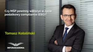 Czy MŚP powinny wdrożyć w życie podatkowy compliance (ESG)