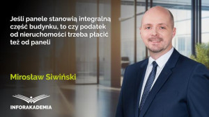 Jeśli panele stanowią integralną część budynku, to czy podatek od nieruchomości trzeba płacić też od paneli