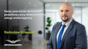 Kiedy powstanie obowiązek podatkowy przy refakturowaniu usługi wodociągowej