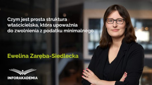 Czym jest prosta struktura właścicielska, która upoważnia do zwolnienia z podatku minimalnego