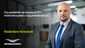 Czy podatnik na kasowym PIT może korzystać z ulg podatkowych