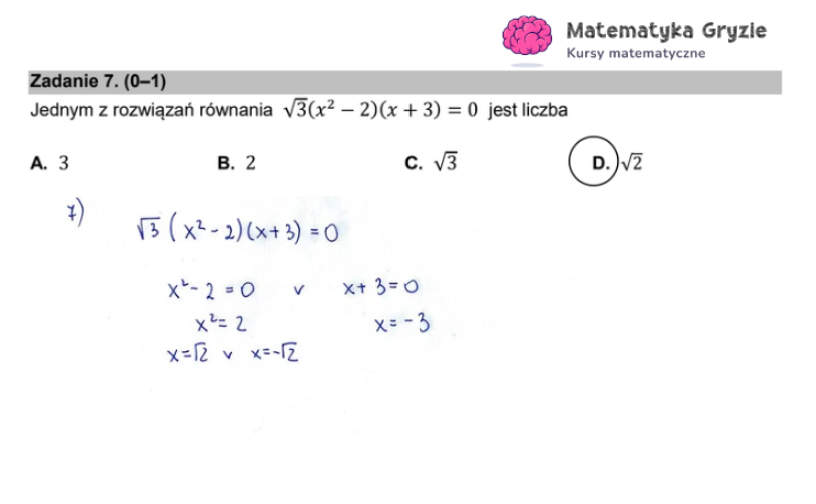 zadanie matematyka