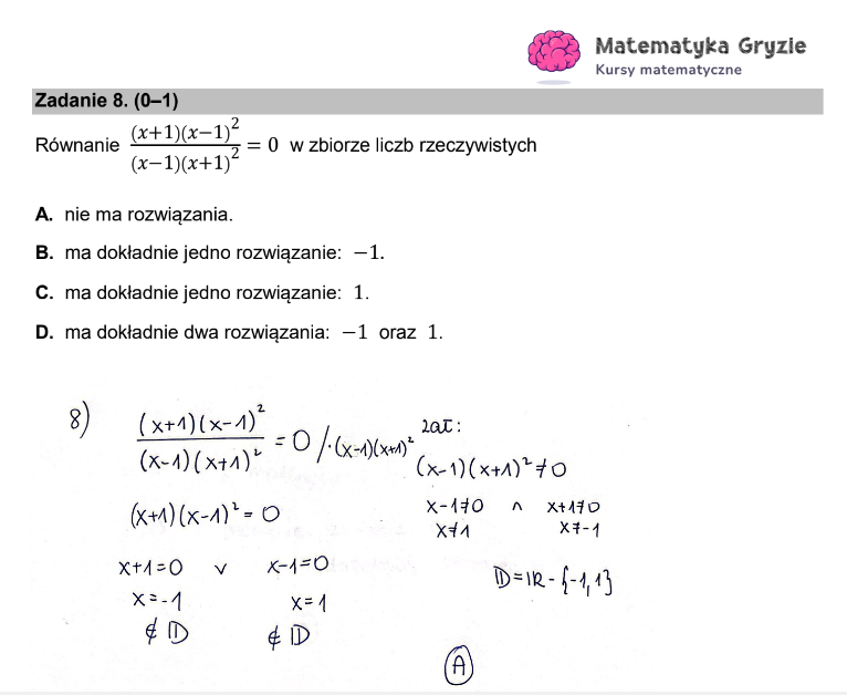 Formuła 2023 r. - zadanie 8