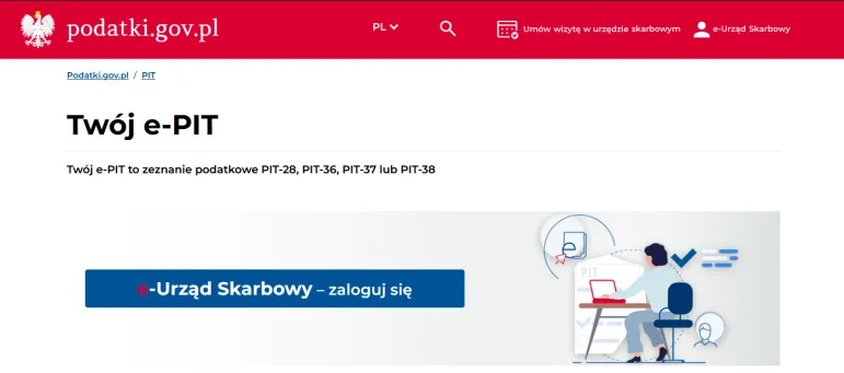 Twój e-PIT na e-Urzędzie Skarbowym. Jakie PITy w 2024 roku?