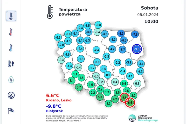 IMGW: 20 stopni mrozu. Odmrożenia. Na skórze kryształki. Zaczerwienienie i ból. Pęcherze. A na końcu Twoja skóra zrobi się niebieska albo czarna. To martwica