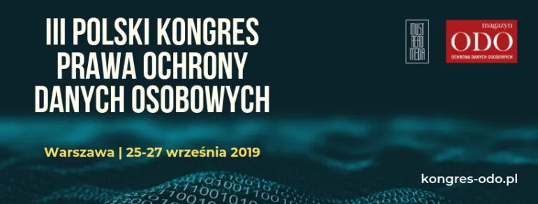 III Polski Kongres Prawa Ochrony Danych Osobowych