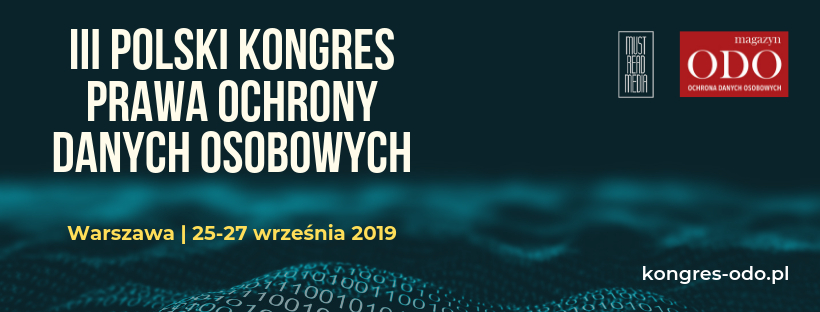 III Polski Kongres Prawa Ochrony Danych Osobowych