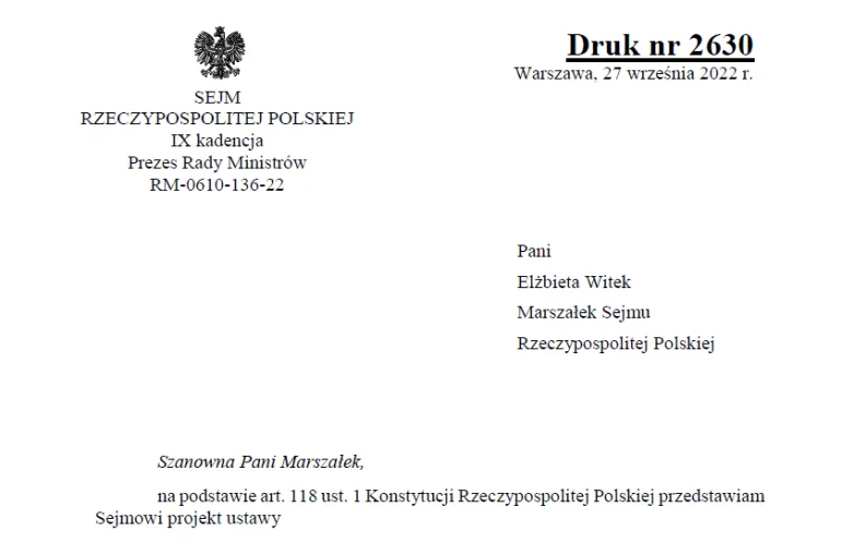 Zmiany w Sejmie: Jak uzyskać dodatek do prądu 1000 zł i 1500 zł [projekt ustawy o dodatku elektrycznym, PDF]