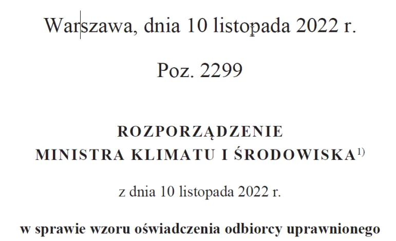 Wzór: Jak wypełnić oświadczenie o maksymalnej cenie prądu do 785 zł MWh [do 30 listopada 2022 r.]