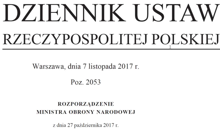 Wzór karty powołania na ćwiczenia [Powołanie rezerwisty na ćwiczenia] 